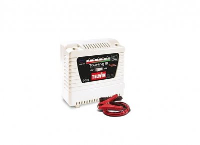 TELWIN  - Chargeur de batteries 12V-24V 230W - TOURING 18