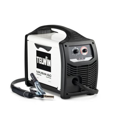 TELWIN  - Poste de soudage inverter &agrave; fil MIG-MAG/FLUX/BRAZING 1,2-2,6 kW 44V - MAXIMA 160 SYNERGIC