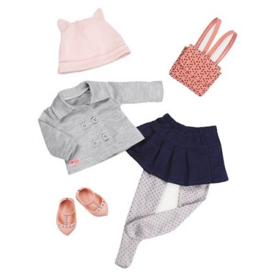 OUR GENERATION Tenue Deluxe Ensemble jupe et veste grise 