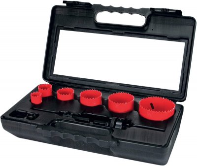 RUKO TERRAX A106340 - Juego de coronas perforadoras - Mantenimiento - Electricidad (8 piezas)