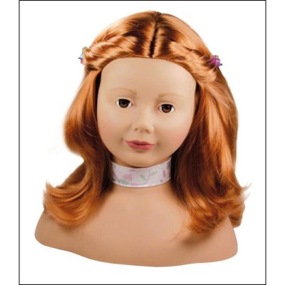 GOTZ T&ecirc;te &agrave; coiffer et &agrave; maquiller rousse 