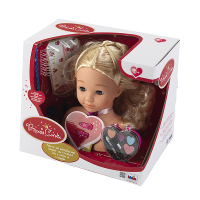 KLEIN T&ecirc;te &agrave; coiffer maquiller Princess Coralie 25 cm