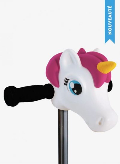 MICRO MOBILITY T&ecirc;te de Licorne pour trottinette  Blanche