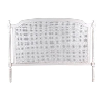AMADEUS T&ecirc;te de lit 150 Helena -  - Blanc - Bois