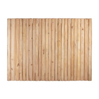 VENTE UNIQUE T&ecirc;te de lit 170 cm - Branches de teck - Naturel - LITTORAL II