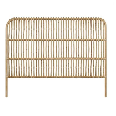 RENDEZ VOUS DECO T&ecirc;te de lit en rotin naturel 140 cm - Morph&eacute;e - Marron Clair