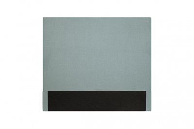 T&ecirc;te de lit lisse en tissu numa - bleu clair, largeur - 140 cm