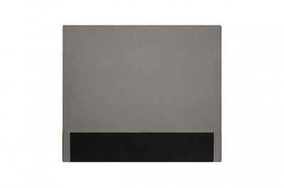 T&ecirc;te de lit lisse en tissu numa - Gris, Largeur - 160 cm - Gris