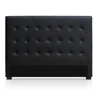 MENZZO T&ecirc;te de lit Luxor 160cm Noir -  - El&eacute;gance - Chic 