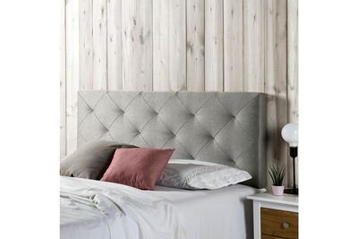 MARCKONFORT T&ecirc;te de lit milan 160x60 gris