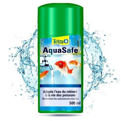TETRA  Conditionneur deau Pond AquaSafe - Pour poissons de bassins - 500ml