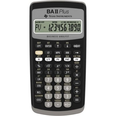TEXAS INSTRUMENTS  Instruments Ba Ii Plus Calculator Clair 
