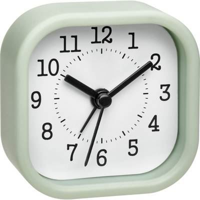 TFA Dostmann 60.1035.04 &agrave; Quartz R&eacute;veil Vert Pastel Heures de r&eacute;veil 1