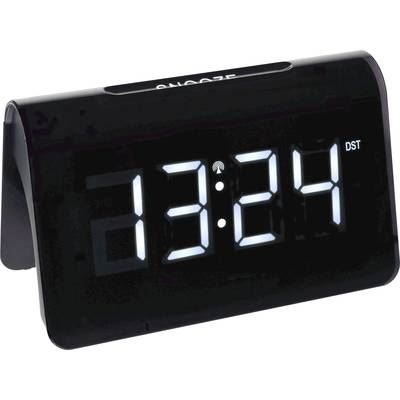 TFA  Dostmann 60.2543.02 radiopilot&eacute;(e) R&eacute;veil noir Heures de r&eacute;veil 1 