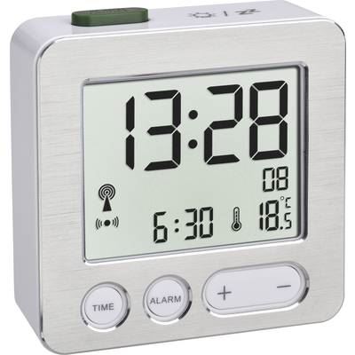 TFA DOSTMANN  60.2545.54 Digital Alarm Clock Blanc
