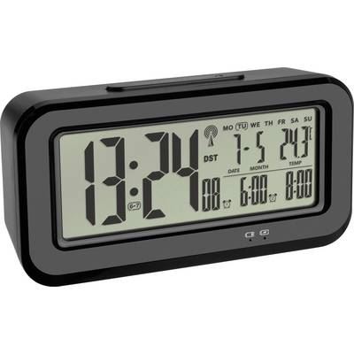  TFA Dostmann 60.2554.01 radiopilot&eacute;(e) R&eacute;veil noir Heures de r&eacute;veil 2