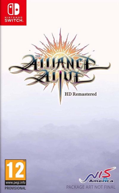NIS The Alliance Alive HD Remastered Awakening Edition Nintendo Switch 