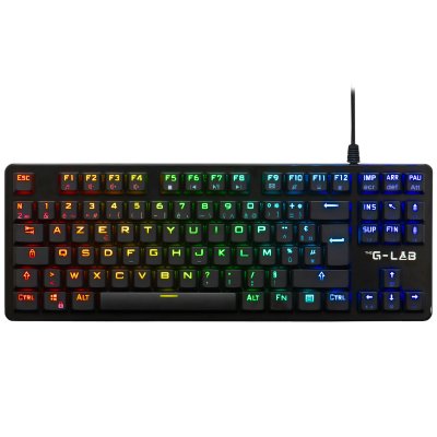 THE G LAB The G-Lab Keyz Platinium TKL - Outemu Low Profile Red 