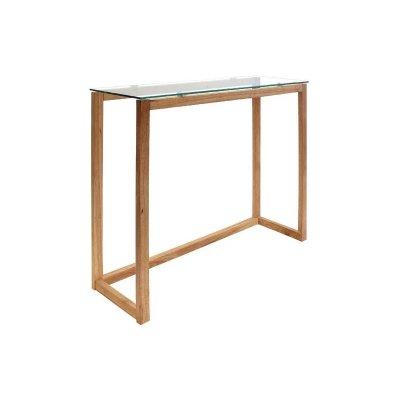 The Home Deco Factory - Console plateau en verre