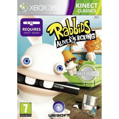 THE LAPINS CRETINS PARTENT EN LIVE jeu XBOX 360 Kinect CLASSICS