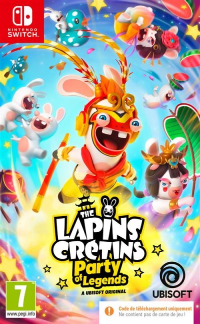 UBISOFT The Lapins Cr&eacute;tins : Party of Legends (Code in a Box) (SWITCH)