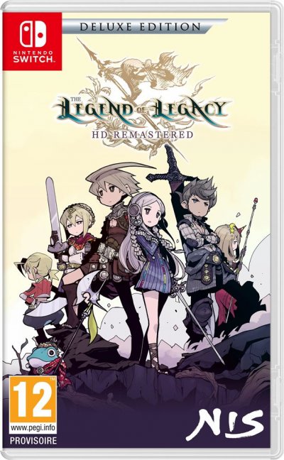 NIS AMERICA The Legend of Legacy HD Remastered Edition Deluxe Nintendo Switch
