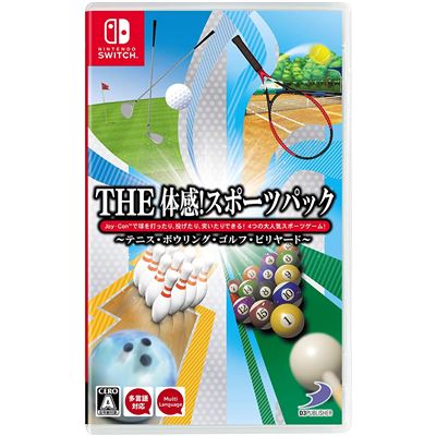 D3 PUBLISHER The Taikan! Sports Pack: Tennis, Bowling, Golf, Billiard Pour Nintendo Switch