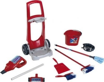 KLEIN Theo  Chariot d'entretien enfant aspirateur Vileda Upright 6720
