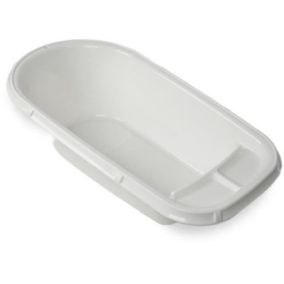 THERMOBABY  Baignoire Luxe Avec Bouchon De Vidange Blanc Muguet