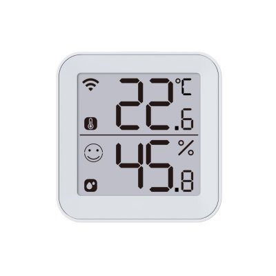 KONYKS Thermom&egrave;tre et Hygrom&egrave;tre connect&eacute; Wifi, Grand &eacute;cran