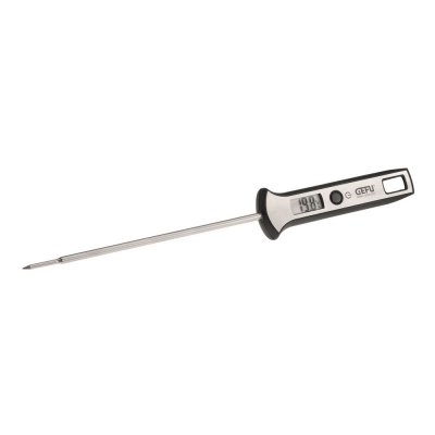GEFU Thermom&egrave;tre num&eacute;rique SCALA  Acier inoxydable Argent