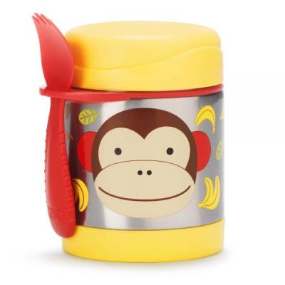 SKIP HOP Thermos alimentaire Zoo singe jaune (325 ml)