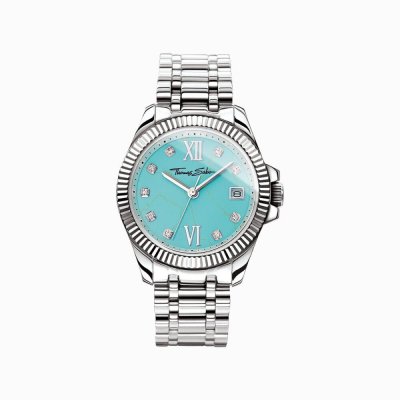 THOMAS SABO  Montre pour femme Sterling Silver WA0317-201-215-33 mm