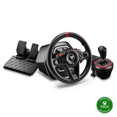 THRUSTMASTER  T128 Shifter Pack Xbox/pc Steering Wheel And Pedals Argent&eacute;