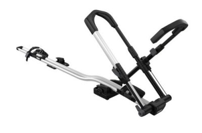 THULE  599 UpRide Locking Bike Rack - Argent-Noir}, Argent-Noir}