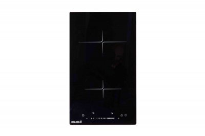 BELDEKO Ti2v-144 9 niveaux de cuisson r&eacute;glables 3300 w 2 foyers verre noir