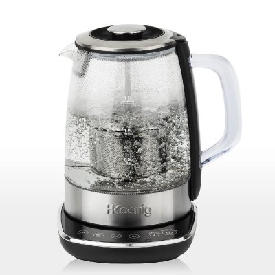H.KOENIG TI600 Bouilloire infuseur &agrave; th&eacute; 1,5l 