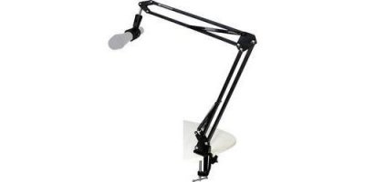 TIE STUDIO  Durable Radiodiffusion Support pour Microphone Noir