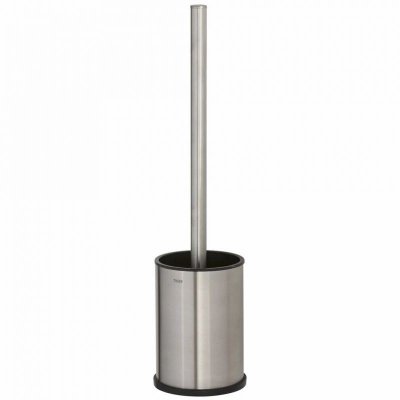 TIGER  Colar, Porte-brosse WC &agrave; Poser, Acier inoxydable bross&eacute;