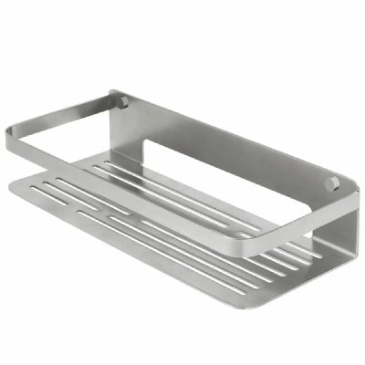 TIGER  panier de salle de bain caddy argent&eacute; grand 1400230946 418301