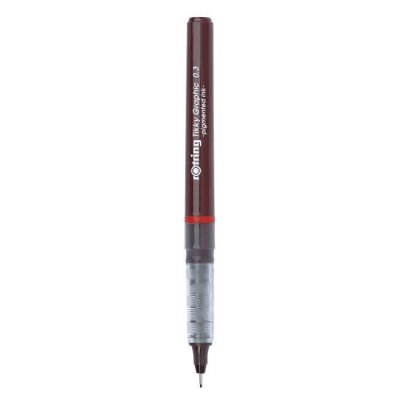 ROTRING Tikky Graphic feutre fin 0,30&nbsp;mm, encre noire