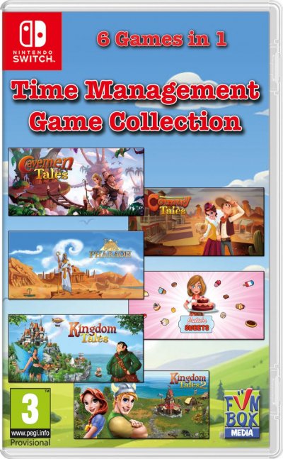 JUST FOR GAMES Time Management Game Collection Nintendo Switch 