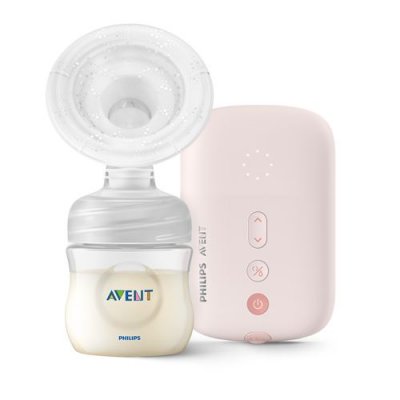 PHILIPS Tire-lait &eacute;lectrique  AVENT Natural SCF395 rose