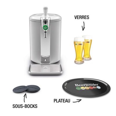 KRUPS Tireuse &agrave; bi&egrave;re  YY4811FD Beertender Compact Silver 