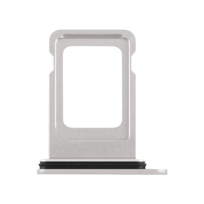 CLAPPIO Tiroir Carte Sim  pour iPhone 15 Pro / 15 Pro Max Nano Sim Gris