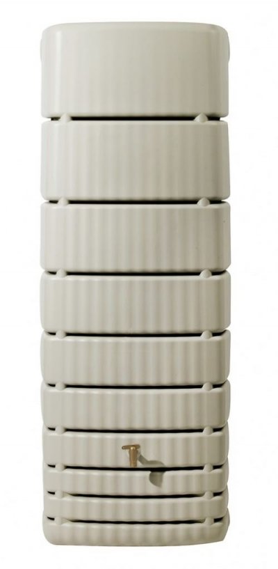 GARANTIA TISSNET R&eacute;cup&eacute;rateur d'eau Kit Cuve Murale Slim 650L Sable