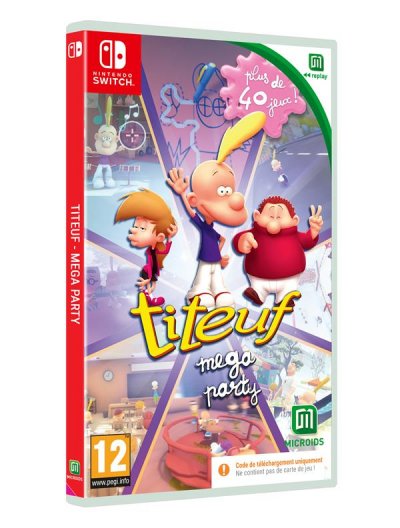 Titeuf Mega Party Replay (Code de t&eacute;l&eacute;chargement)