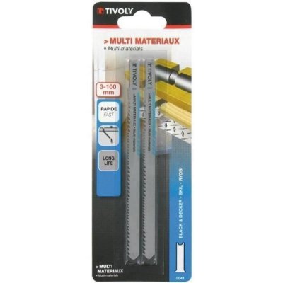 TIVOLY  - Lame scie sauteuse multimat&eacute;riaux - Black&Decker