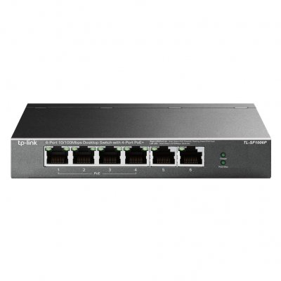 TP LINK Tl-sf1006p 6 ports 10/100 mbps poe noir