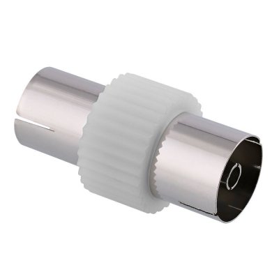  Tnb acoaxf995 - adaptateur antenne tv 9mm f/9.5 f - blanc